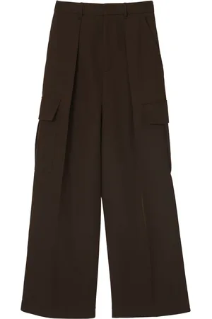 Burberry Cargo broek met wijde pijpen