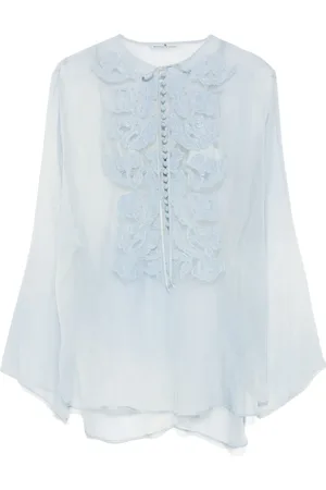 ERMANNO SCERVINO Jurk met bloemenpatch