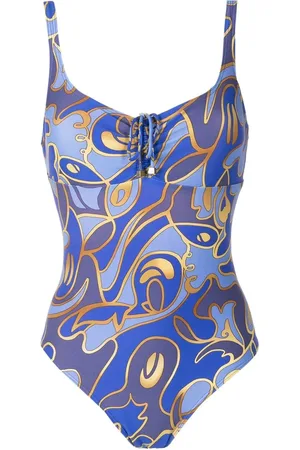 Lygia & Nanny Badpak met grafische print