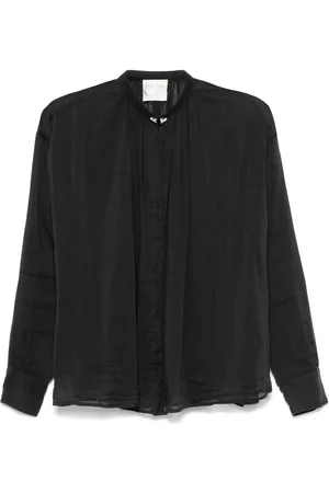 FORTE FORTE Blouse verfraaid met kristal