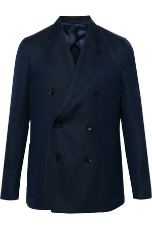 LARDINI Blazer met enkele rij knopen