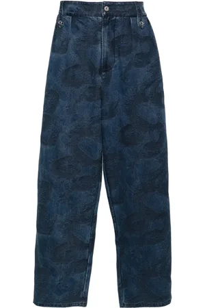 Feng Chen Wang Jeans met wijde pijpen