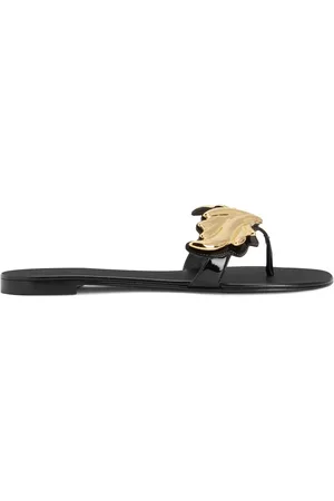 Giuseppe Zanotti Leren teenslippers