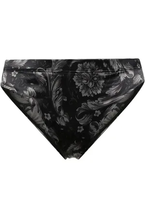 VERSACE Satijnen slip met barokprint