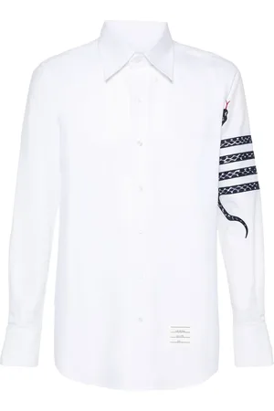 Thom Browne Overhemd met geborduurde slang