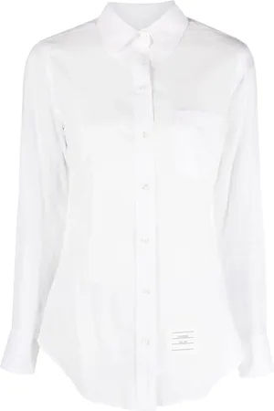 Thom Browne Blouse met ronde kraag