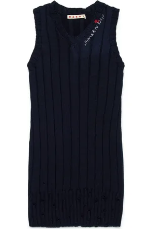 Marni Ribgebreide jurk