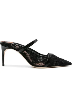 MALONE SOULIERS 70mm Maureen muiltjes met kant