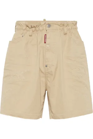 Dsquared2 Katoenen shorts met stiksel