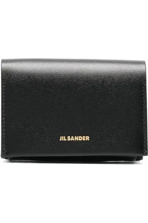 Jil Sander Portemonnee met logo reliëf