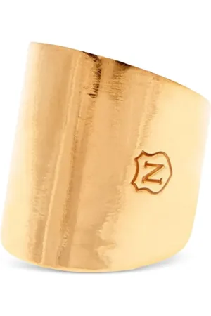 Nialaya Vergulde messing ring