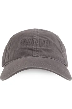 Ganni Honkbalpet met geborduurd logo