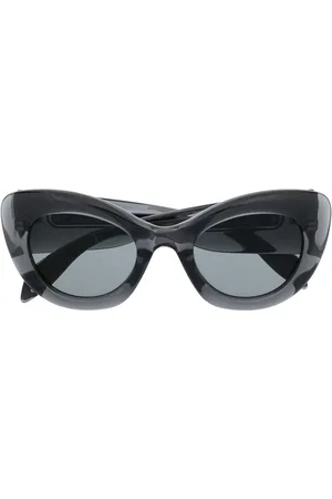 Alexander McQueen Zonnebril met cat