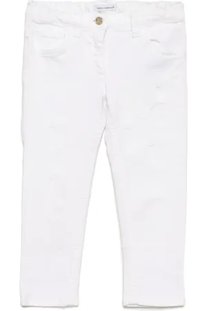 Dolce & Gabbana Gerafelde jeans