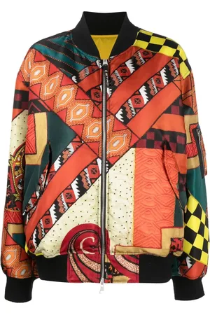 Etro Bomberjack met patchwork