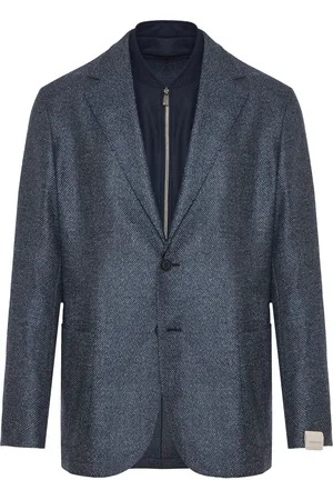 corneliani Blazer met enkele rij knopen