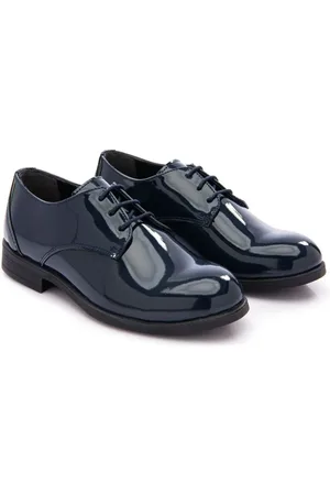 M. Moustache Gelakte Oxford schoenen met ronde neus