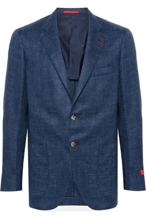 ISAIA Blazer met broche
