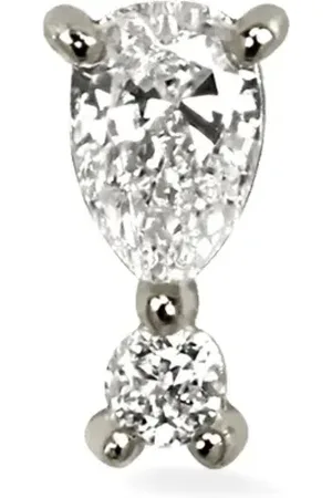 Lark & Berry 14kt witgouden oorbellen