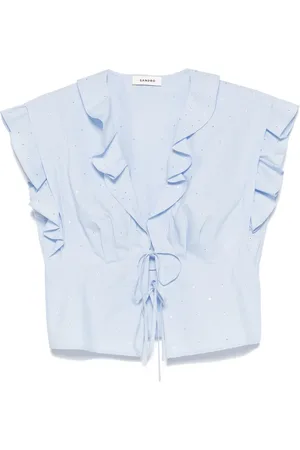 Sandro Blouse verfraaid met stras