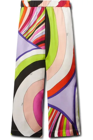 PUCCI Junior Broek met logoprint