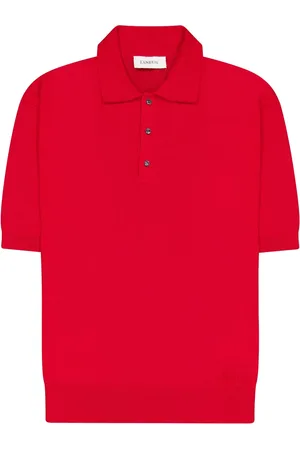 LANEUS Gebreid poloshirt