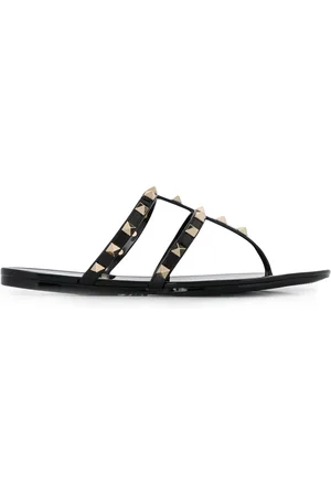 VALENTINO GARAVANI Rockstud teenslippers
