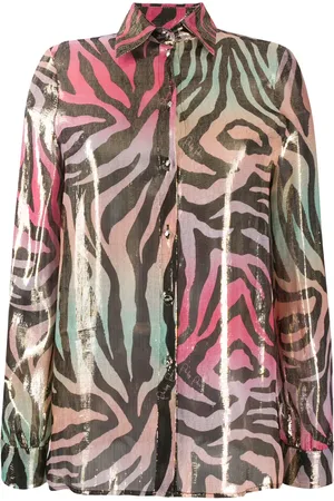 Philipp Plein Blouse met dierenprint