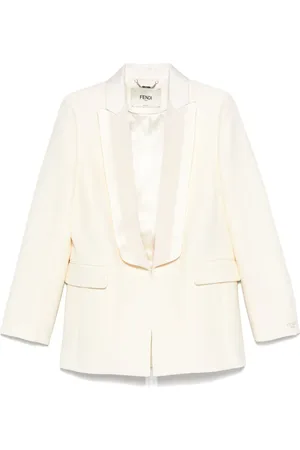 Fendi Blazer met enkele rij knopen