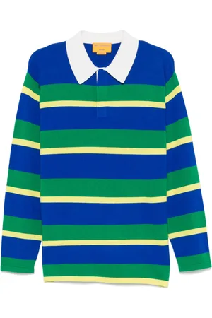 Guest In Residence Gestreept rugby poloshirt