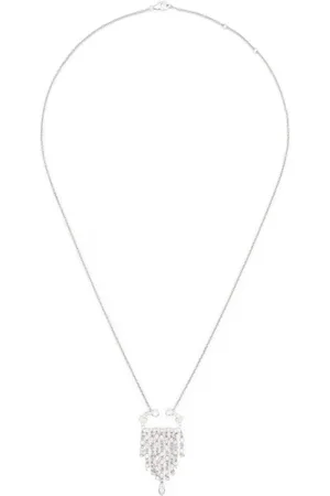 YVONNE LÉON 18kt witgouden Collier Scorpio halsketting