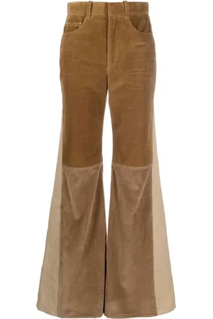 Chloé Ribfluwelen broek