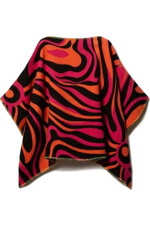 PUCCI Junior Fluwelen cape met Marmo
