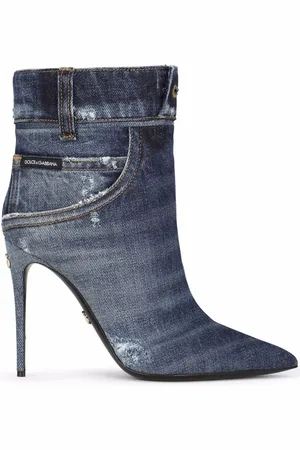 Dolce & Gabbana Denim enkellaarzen