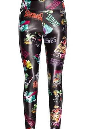 VERSACE Legging met abstract patroon