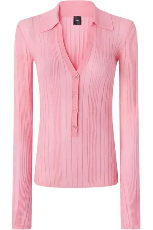 Pinko Geribbelde polotop