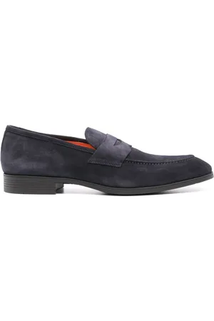 santoni Suède loafers