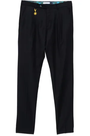 Manuel Ritz Broek met geplooid detail