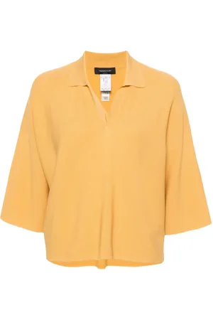Fabiana Filippi Gebreid poloshirt