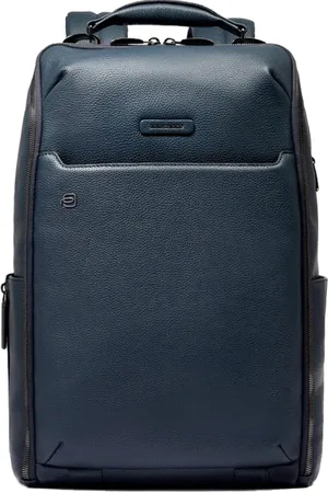 Piquadro Rugzak met logopatch
