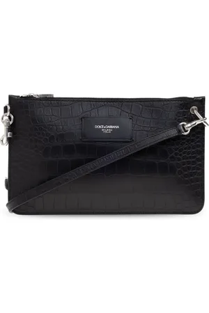 Dolce & Gabbana Schoudertas met krokodillenleer