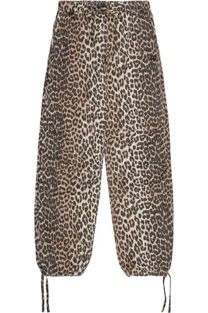 Ganni Broek met luipaardprint