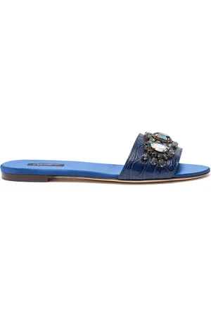Dolce & Gabbana Sandalen verfraaid met kristal