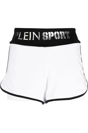 Philipp Plein Joggingshorts met logo tailleband