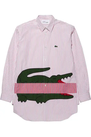 Comme des Garçons Overhemd met krokodillenprint