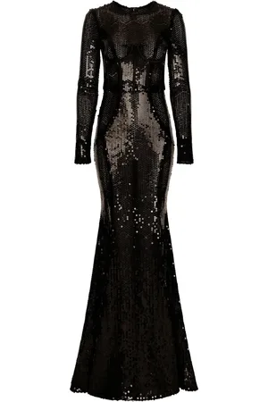 Dolce & Gabbana Avondjurk met pailletten en korset