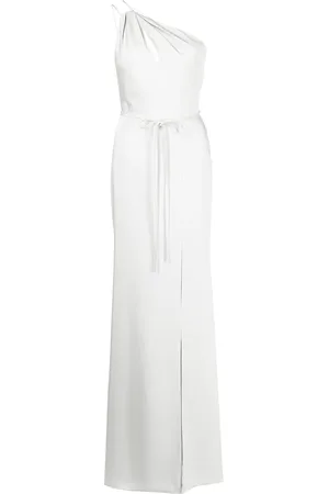 Marchesa Notte Asymmetrische avondjurk