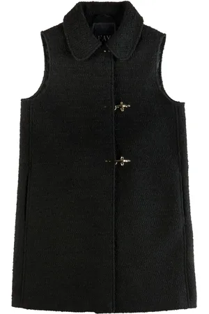 FAY Gilet met textuur