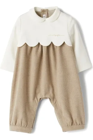 Il gufo Romper met geborduurd logo