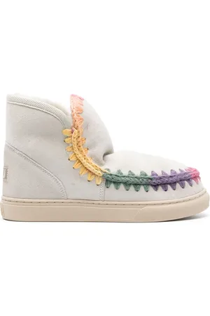 Mou Eskimo Rainbow suède enkellaarzen
